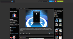 Desktop Screenshot of info-iphone-fan.skyrock.com