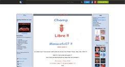 Desktop Screenshot of monacofc07.skyrock.com