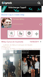 Mobile Screenshot of cyruzs-miley.skyrock.com