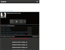 Tablet Screenshot of amelbentattitude-music.skyrock.com