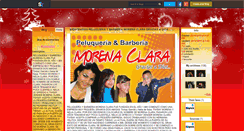 Desktop Screenshot of morenaclara.skyrock.com