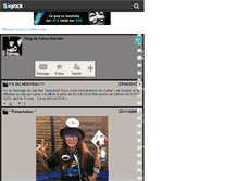 Tablet Screenshot of fanny-estrella.skyrock.com