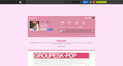 Desktop Screenshot of groupesk-pop.skyrock.com