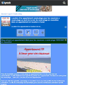 Tablet Screenshot of canet-location.skyrock.com