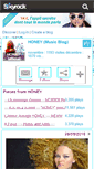 Mobile Screenshot of honey-official.skyrock.com