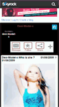 Mobile Screenshot of desi-model-x.skyrock.com
