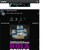 Tablet Screenshot of falcko75-pdc.skyrock.com