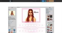 Desktop Screenshot of laurine.skyrock.com