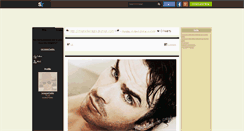 Desktop Screenshot of iansomerhalder.skyrock.com