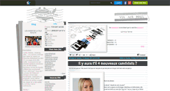 Desktop Screenshot of anges-tele-realite.skyrock.com