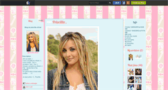 Desktop Screenshot of priscilla-oficial.skyrock.com