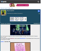 Tablet Screenshot of gintam.skyrock.com