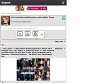 Tablet Screenshot of bella-thorne.skyrock.com