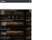 Tablet Screenshot of animalfoodmirabeau13.skyrock.com