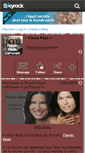 Mobile Screenshot of flavie-pean-leforum.skyrock.com