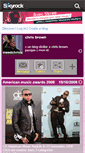 Mobile Screenshot of ineedchrisbrown.skyrock.com