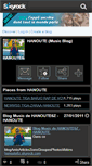 Mobile Screenshot of hanoute6z.skyrock.com