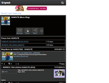 Tablet Screenshot of hanoute6z.skyrock.com