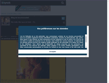Tablet Screenshot of lara-monsoleil.skyrock.com