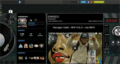 Desktop Screenshot of erazedmusic.skyrock.com