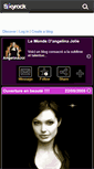 Mobile Screenshot of angelinajolie27.skyrock.com