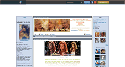 Desktop Screenshot of amelieundostres.skyrock.com