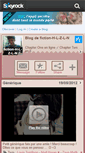 Mobile Screenshot of fiction-h-l-z-l-n.skyrock.com