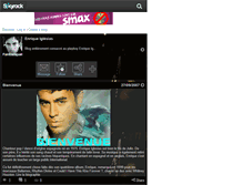 Tablet Screenshot of fanenriqueiglesias.skyrock.com