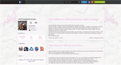 Desktop Screenshot of kaftanmarocain.skyrock.com