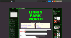 Desktop Screenshot of linkinparkworld.skyrock.com