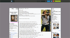 Desktop Screenshot of connaitre-miley-cyrus.skyrock.com