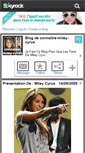 Mobile Screenshot of connaitre-miley-cyrus.skyrock.com