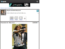 Tablet Screenshot of connaitre-miley-cyrus.skyrock.com