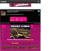 Tablet Screenshot of grenoble-clubbing.skyrock.com