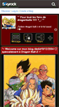 Mobile Screenshot of dragonballz94260.skyrock.com