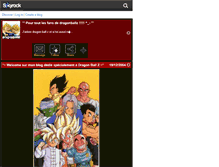 Tablet Screenshot of dragonballz94260.skyrock.com