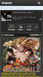 Mobile Screenshot of dragonballsaiyan.skyrock.com