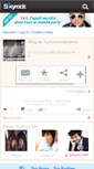 Mobile Screenshot of hyesunandminho.skyrock.com