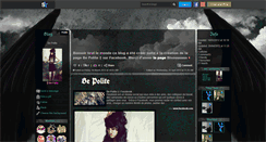 Desktop Screenshot of be-polite.skyrock.com