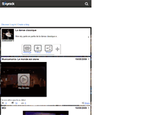 Tablet Screenshot of dansemorgane.skyrock.com