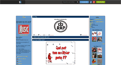 Desktop Screenshot of hiphop-music-rap.skyrock.com