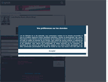 Tablet Screenshot of ladystephy-music.skyrock.com