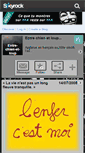 Mobile Screenshot of entre-chien-et-loup.skyrock.com