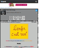 Tablet Screenshot of entre-chien-et-loup.skyrock.com