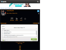 Tablet Screenshot of harry-00-potter.skyrock.com