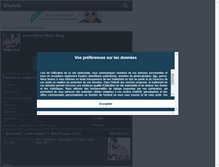 Tablet Screenshot of justin-dbieber57son.skyrock.com