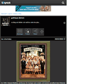 Tablet Screenshot of gothique-demon.skyrock.com