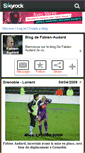 Mobile Screenshot of fabien-audard.skyrock.com