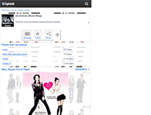 Tablet Screenshot of drama-en-music.skyrock.com