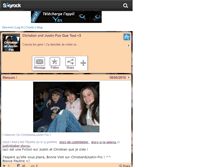 Tablet Screenshot of christian-et-justin-fiic.skyrock.com